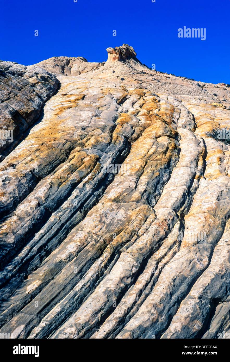 La géologie de l'Utah présente un paysage façonné par d'anciens océans, d'importants événements de formation de montagnes et l'érosion exposant des milliards d'années d'histoire de la Terre Banque D'Images