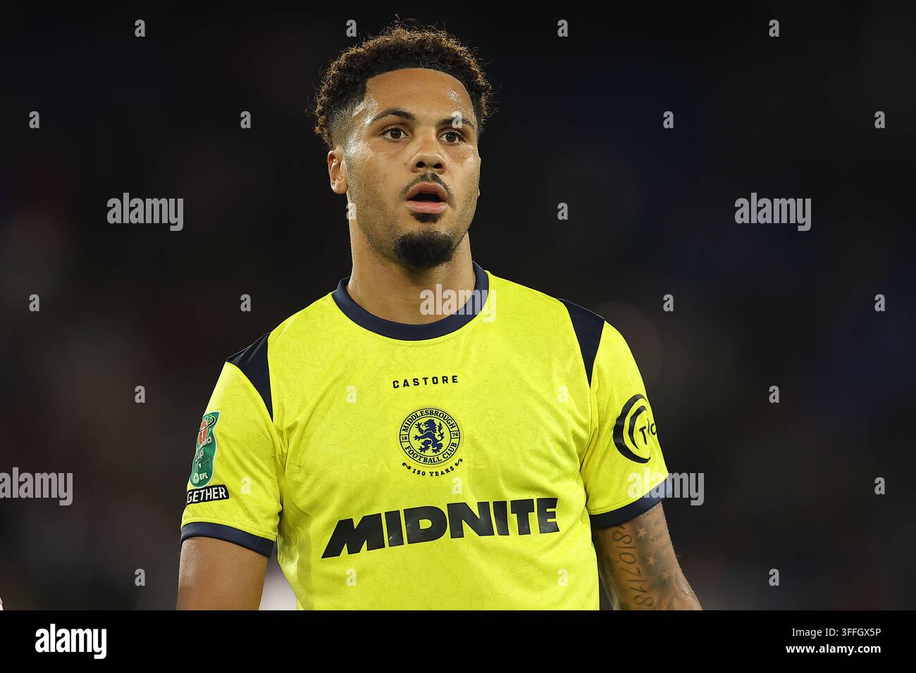 Selhurst Park, Selhurst, Londres, Royaume-Uni. 8 sep., 2026. Football Carabao Cup, Crystal Palace contre Middlesbrough ; Myles Peart-Harris de Middlesbrough Crédit : Action Plus Sports/Alamy Live News Banque D'Images