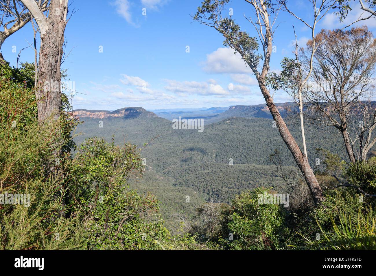 Echo Point, Blue Mountains Banque D'Images
