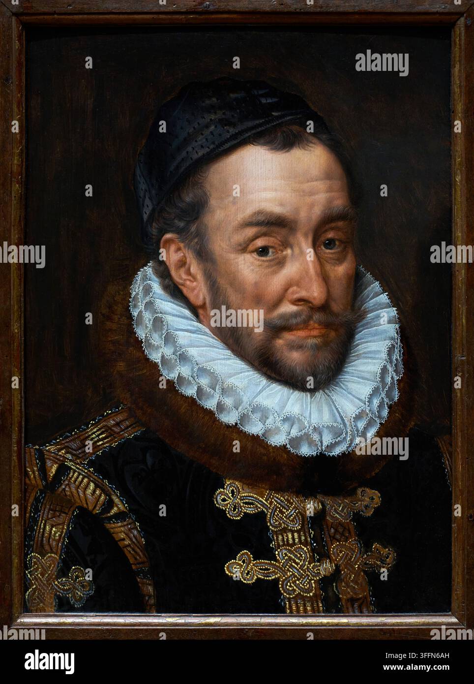 Portrait de Guillaume Ier, prince d'Orange, vers 1579, Adriaen Thomasz Key (1544 - 1589), Rijksmuseum, Amsterdam, Pays-Bas Banque D'Images