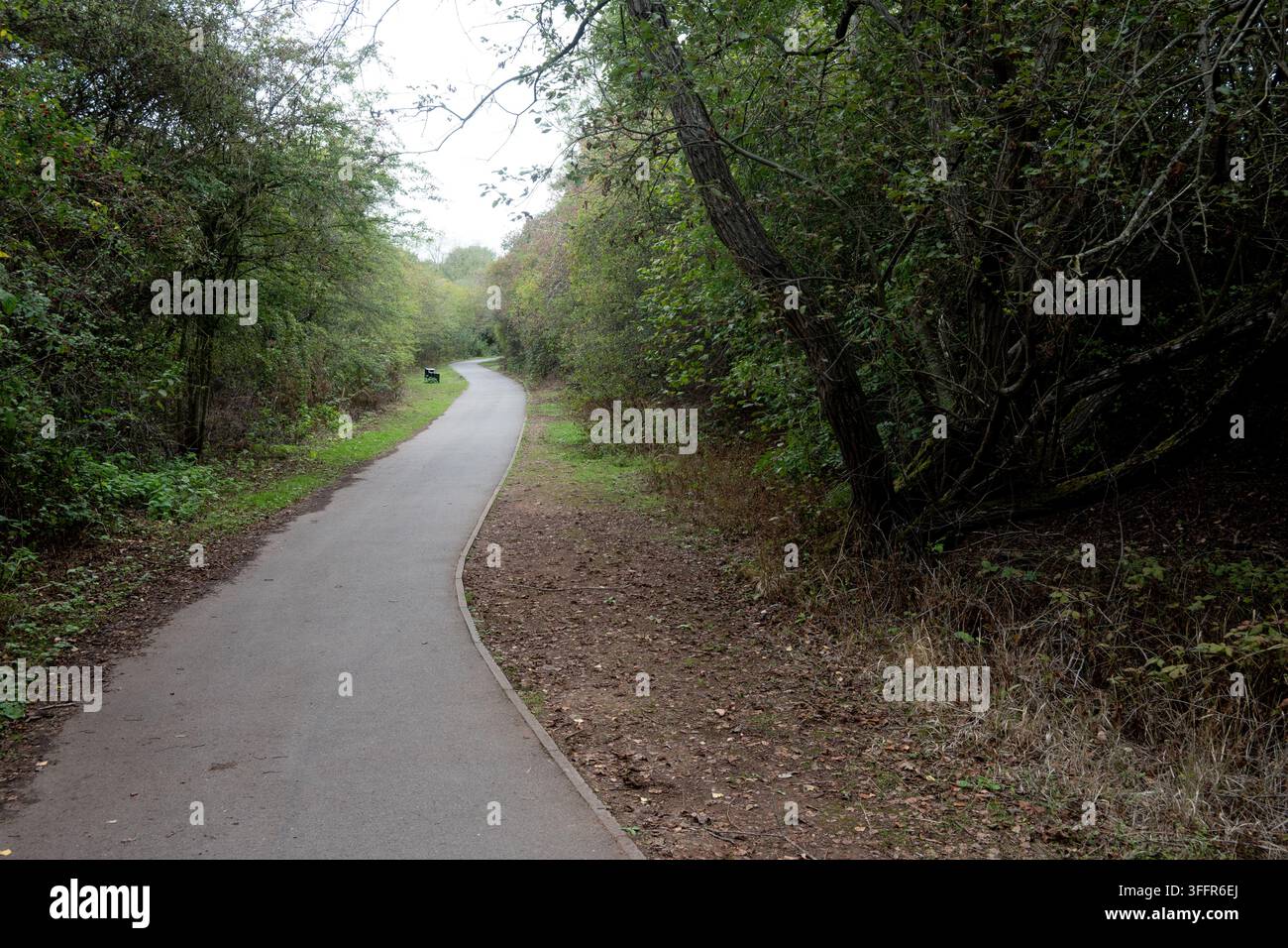 Weddington Walk, Weddington, Nuneaton, Warwickshire, Angleterre, Royaume-Uni Banque D'Images