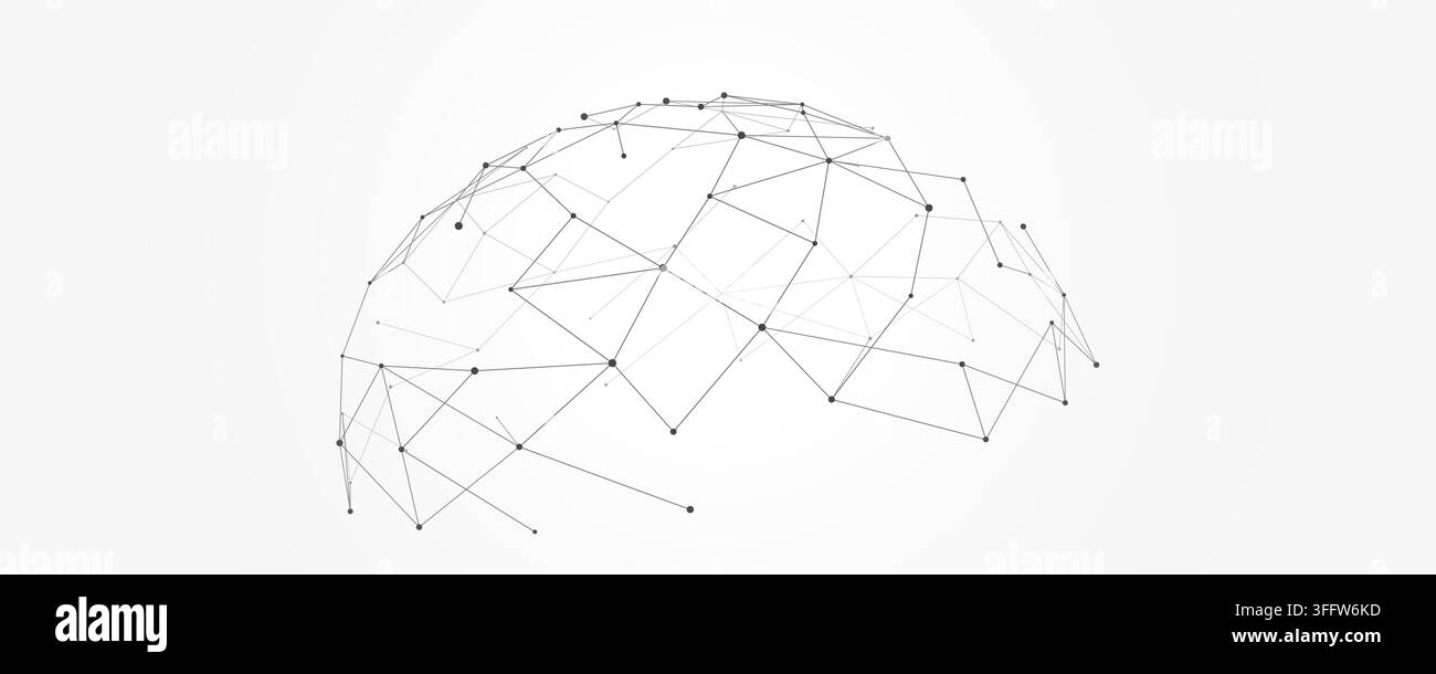 Fond vectoriel polygonal semi Sphere avec rythme visuel contemporain pour les projets de microstock et de design commercial. Illustration de Vecteur