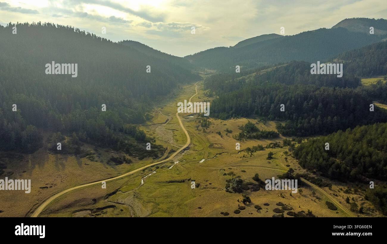 Plateau de Koru, Quartier Merkez, Çatak, Çatalzeytin, Kastamonu Banque D'Images