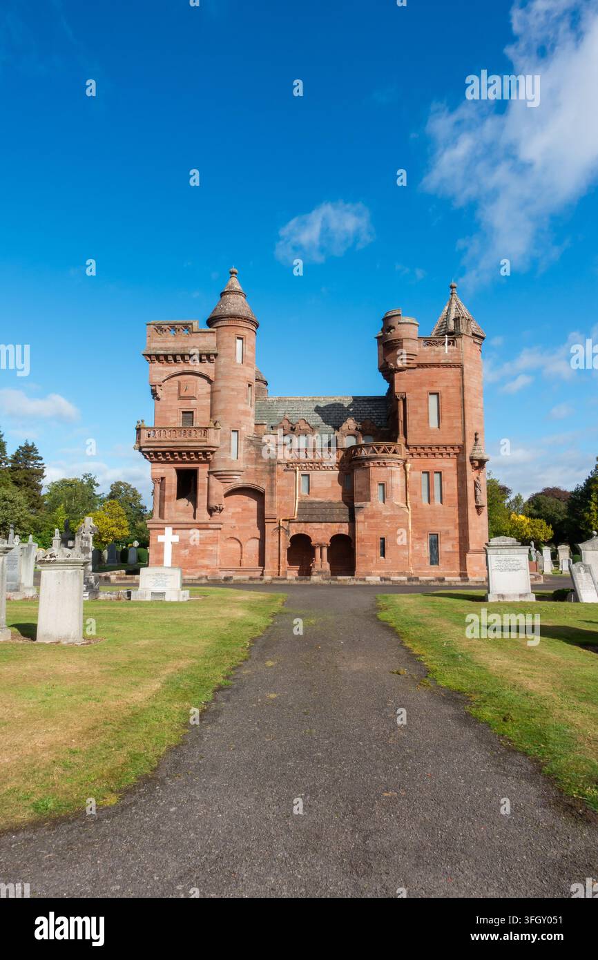 Chapelle funéraire, Arbroath, Angus, Écosse Banque D'Images