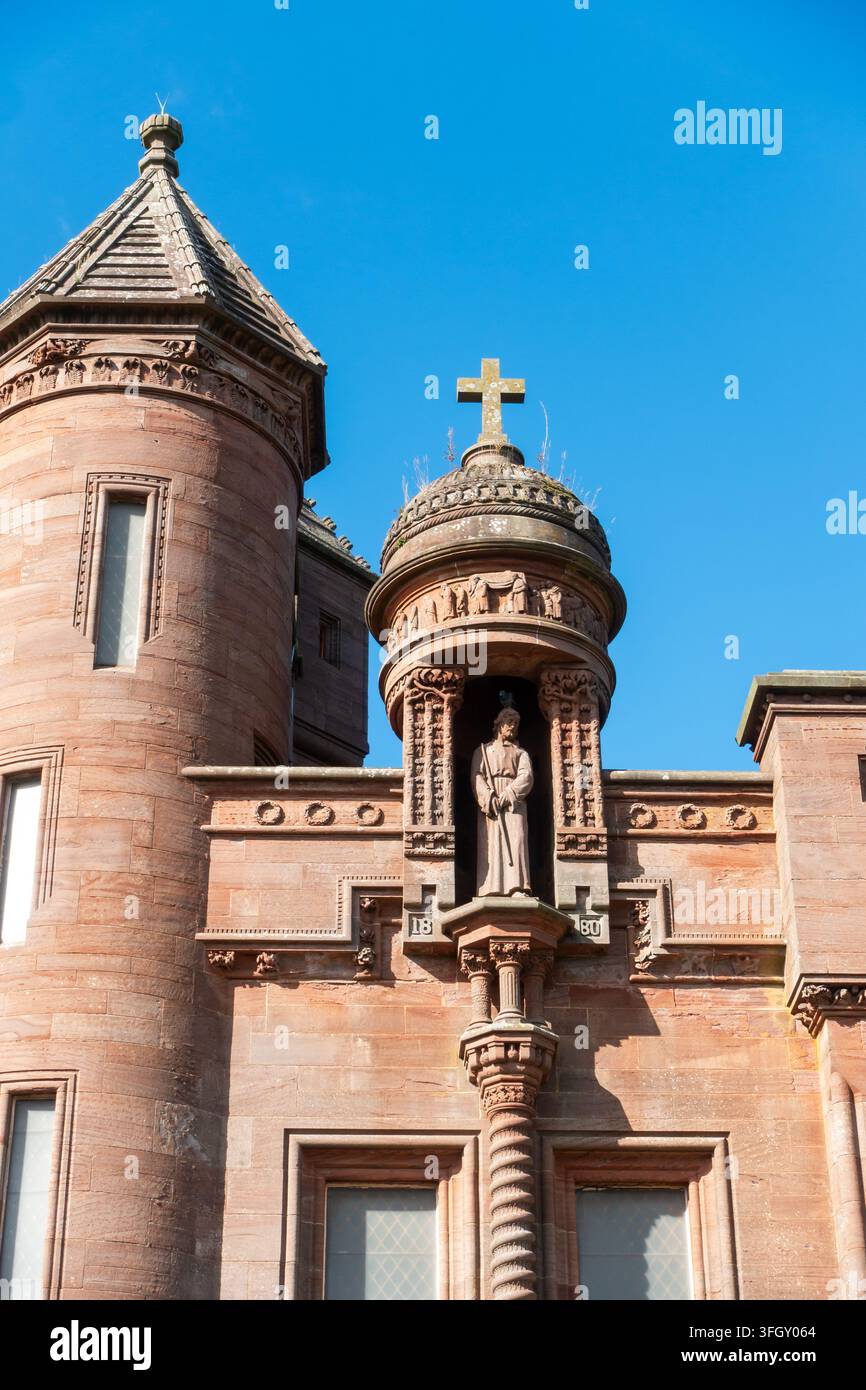 Chapelle funéraire, Arbroath, Angus, Écosse Banque D'Images