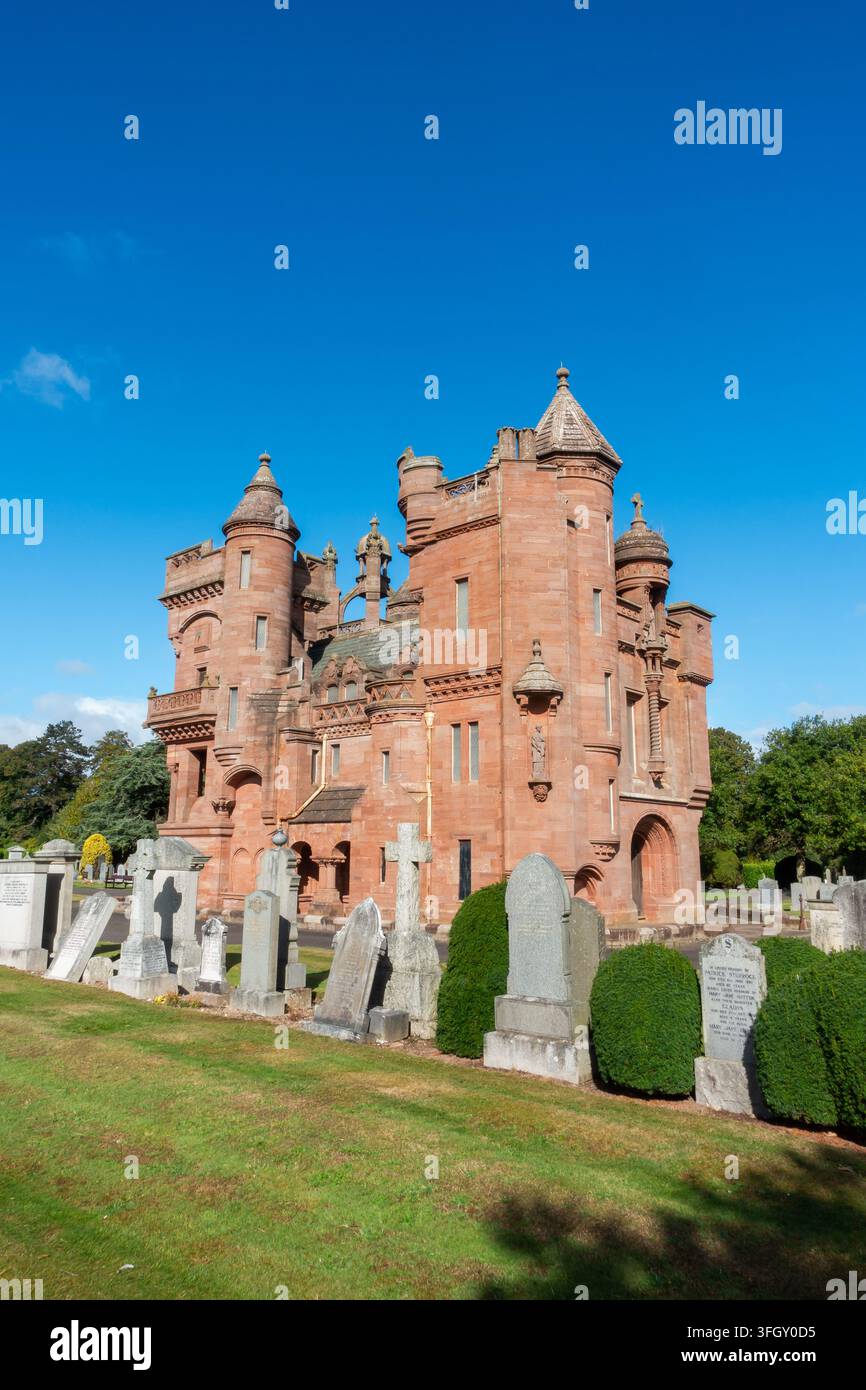 Chapelle funéraire, Arbroath, Angus, Écosse Banque D'Images