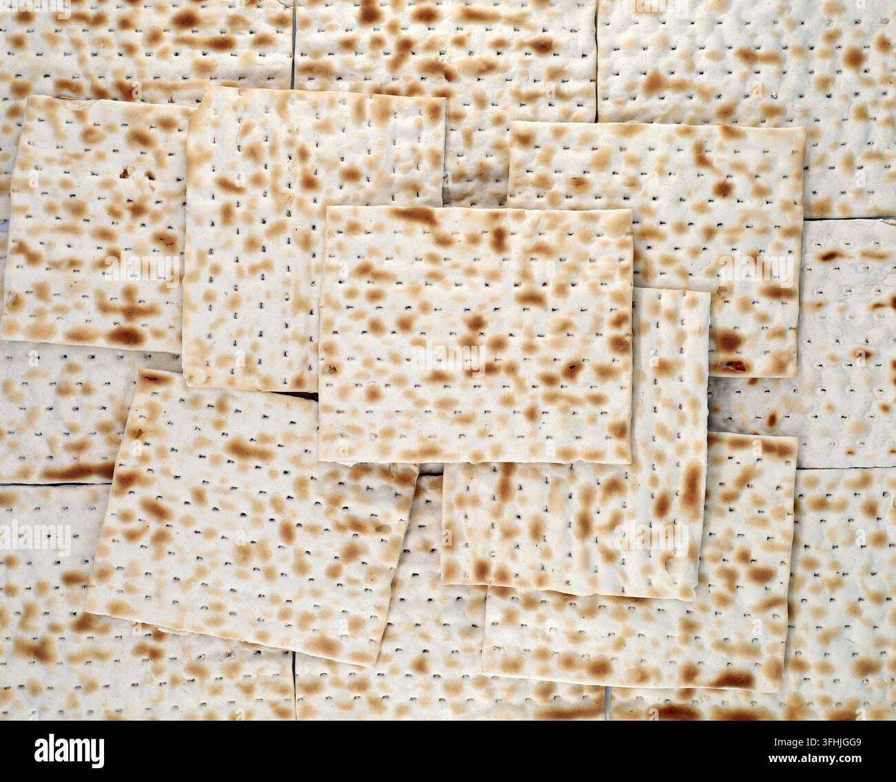 Pain sans levain. Cadre complet, fond et texture. Vue de dessus. Banque D'Images