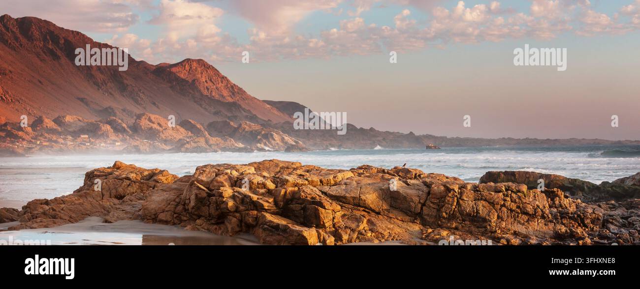 Côte de l'océan Pacifique au Chili Banque D'Images