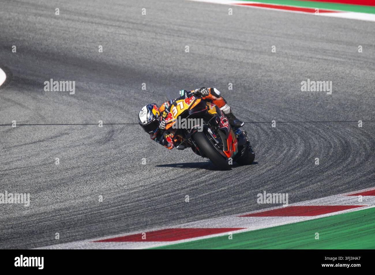 IPA88672496 - Pedro Acosta, Red Bull KTM Factory Racing, au Grand Prix d'Autriche, Championnat du monde de MotoGP en Autriche, le 18 septembre 2026 Banque D'Images