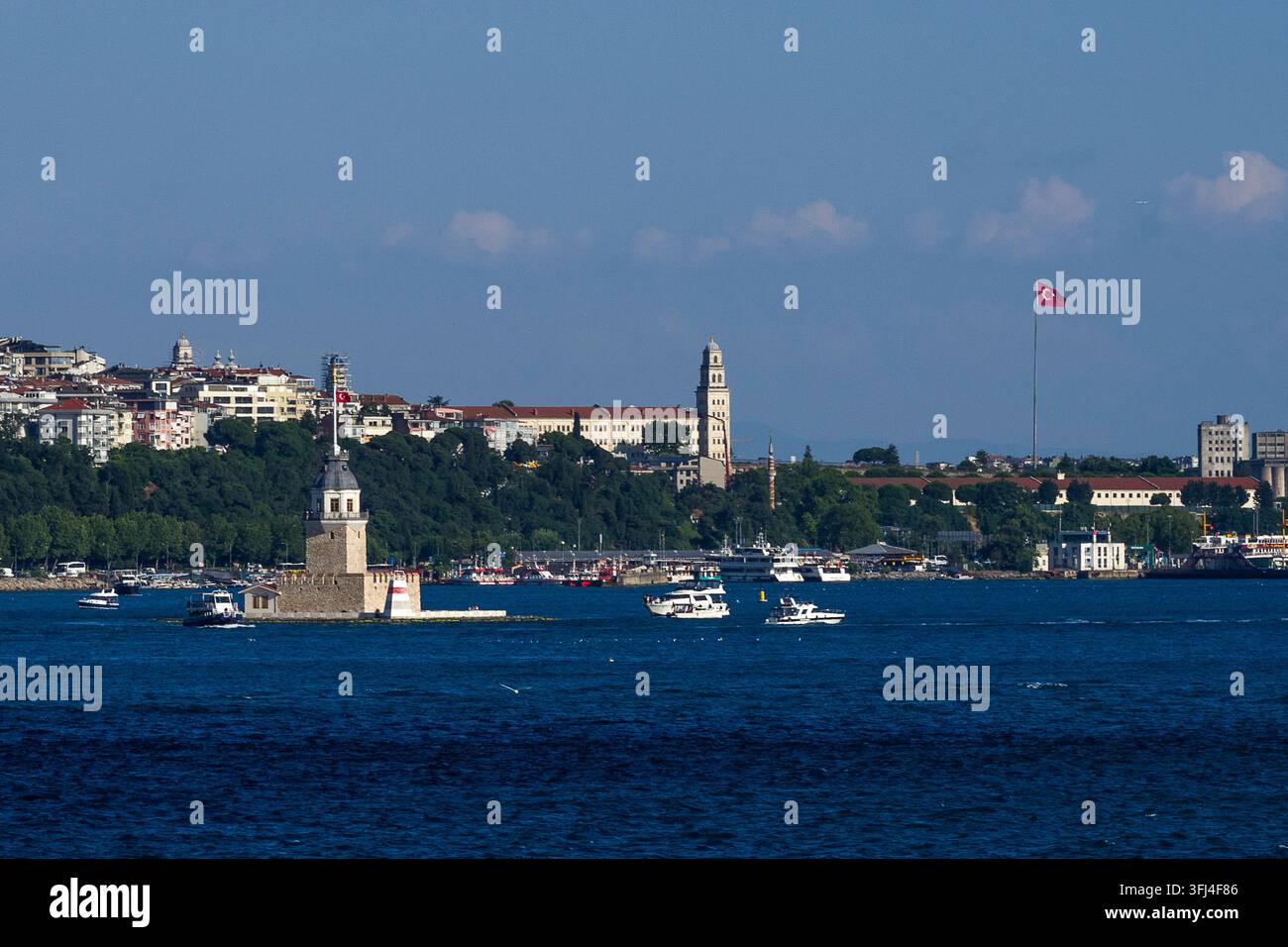 Türkiye - Istanbul, Kız Kulesi - Tour des filles Banque D'Images