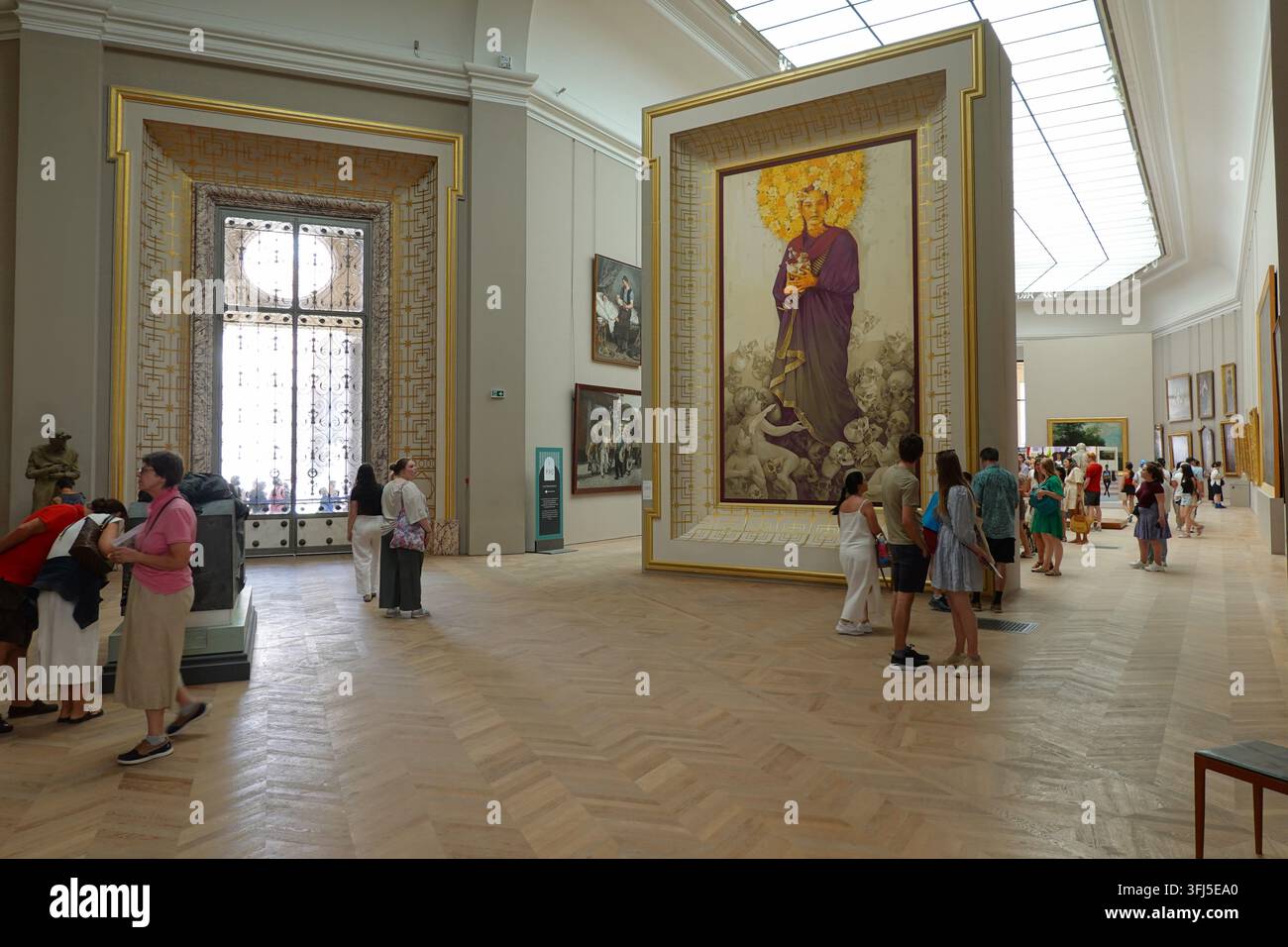 Paris, Petit Palais, Exposition d'art urbain « We are still here » // Paris, Petit Palais, Exposition d'art urbain « We are still here » Banque D'Images