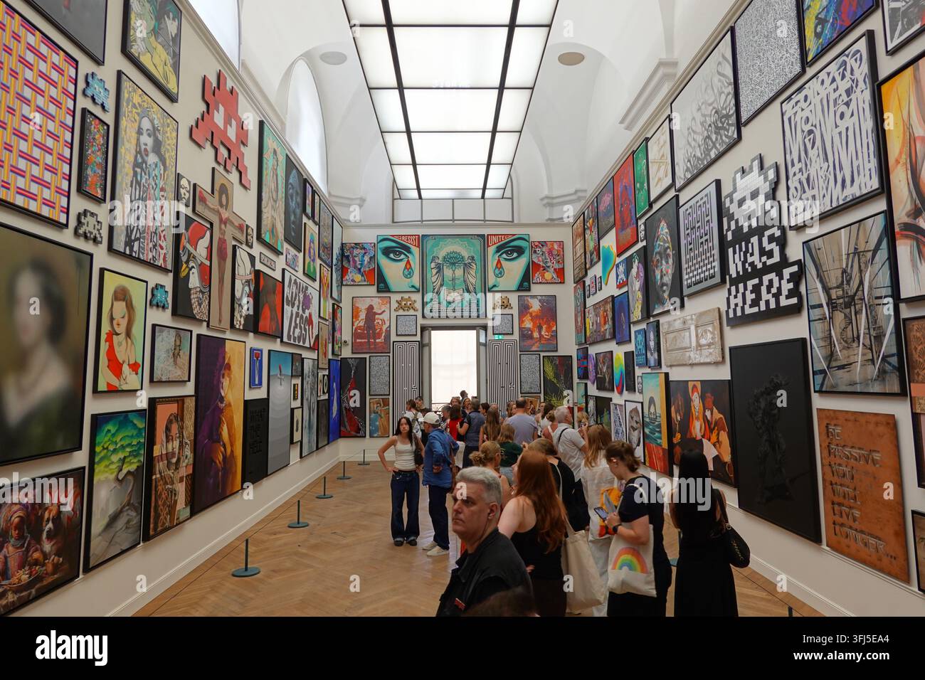 Paris, Petit Palais, Exposition d'art urbain « We are still here » // Paris, Petit Palais, Exposition d'art urbain « We are still here » Banque D'Images