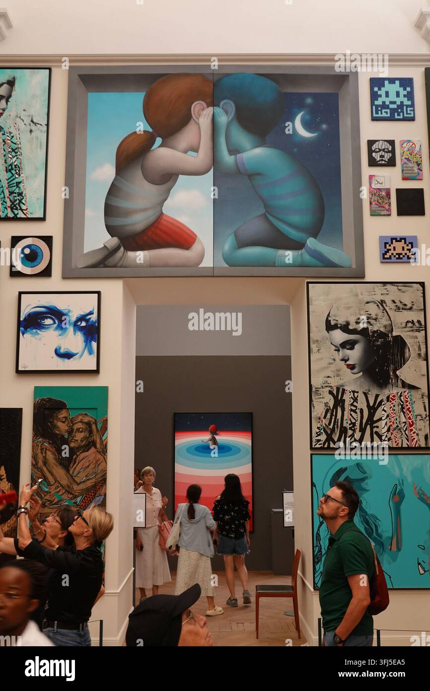 Paris, Petit Palais, Exposition d'art urbain « We are still here » // Paris, Petit Palais, Exposition d'art urbain « We are still here » Banque D'Images