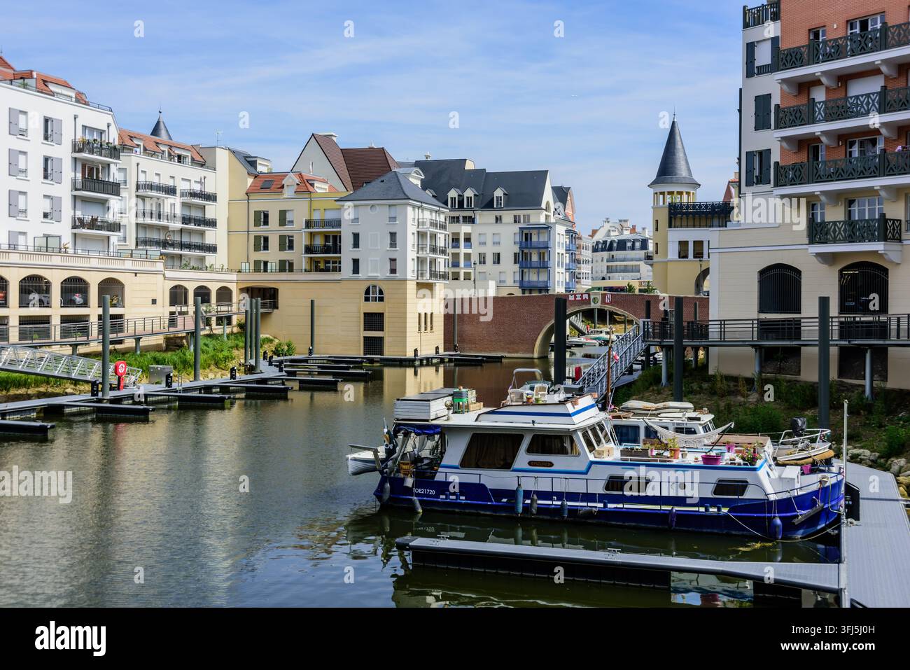 Val-d'Oise près de Paris, Seine Parisii // Val-d'Oise près de Paris, Seine Parisii Banque D'Images