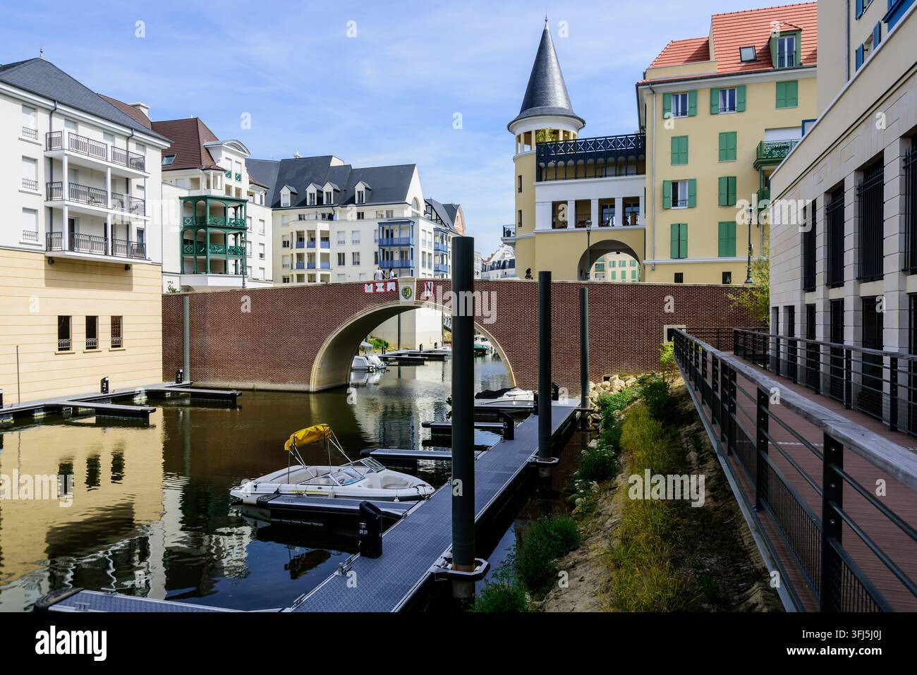 Val-d'Oise près de Paris, Seine Parisii // Val-d'Oise près de Paris, Seine Parisii Banque D'Images