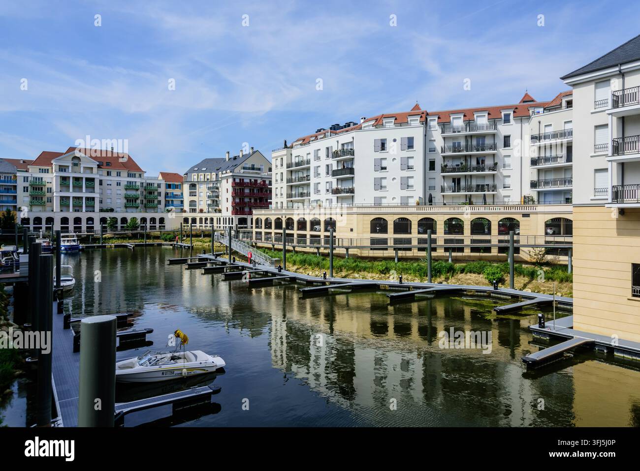Val-d'Oise près de Paris, Seine Parisii // Val-d'Oise près de Paris, Seine Parisii Banque D'Images