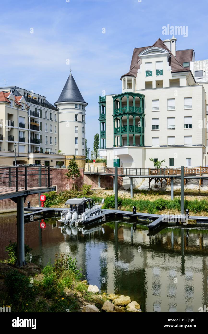 Val-d'Oise près de Paris, Seine Parisii // Val-d'Oise près de Paris, Seine Parisii Banque D'Images