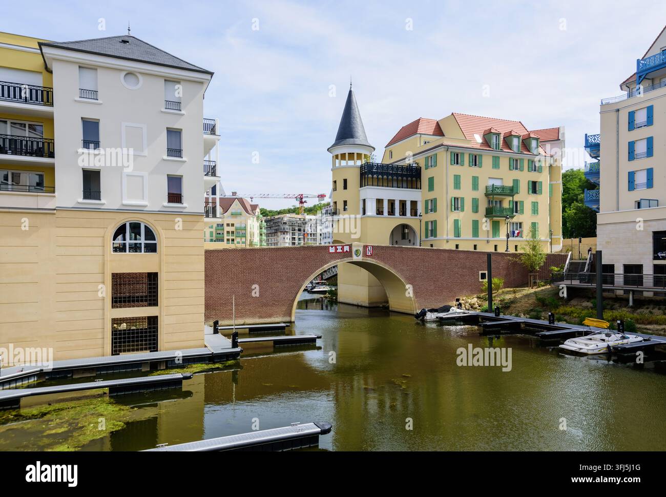 Val-d'Oise près de Paris, Seine Parisii // Val-d'Oise près de Paris, Seine Parisii Banque D'Images