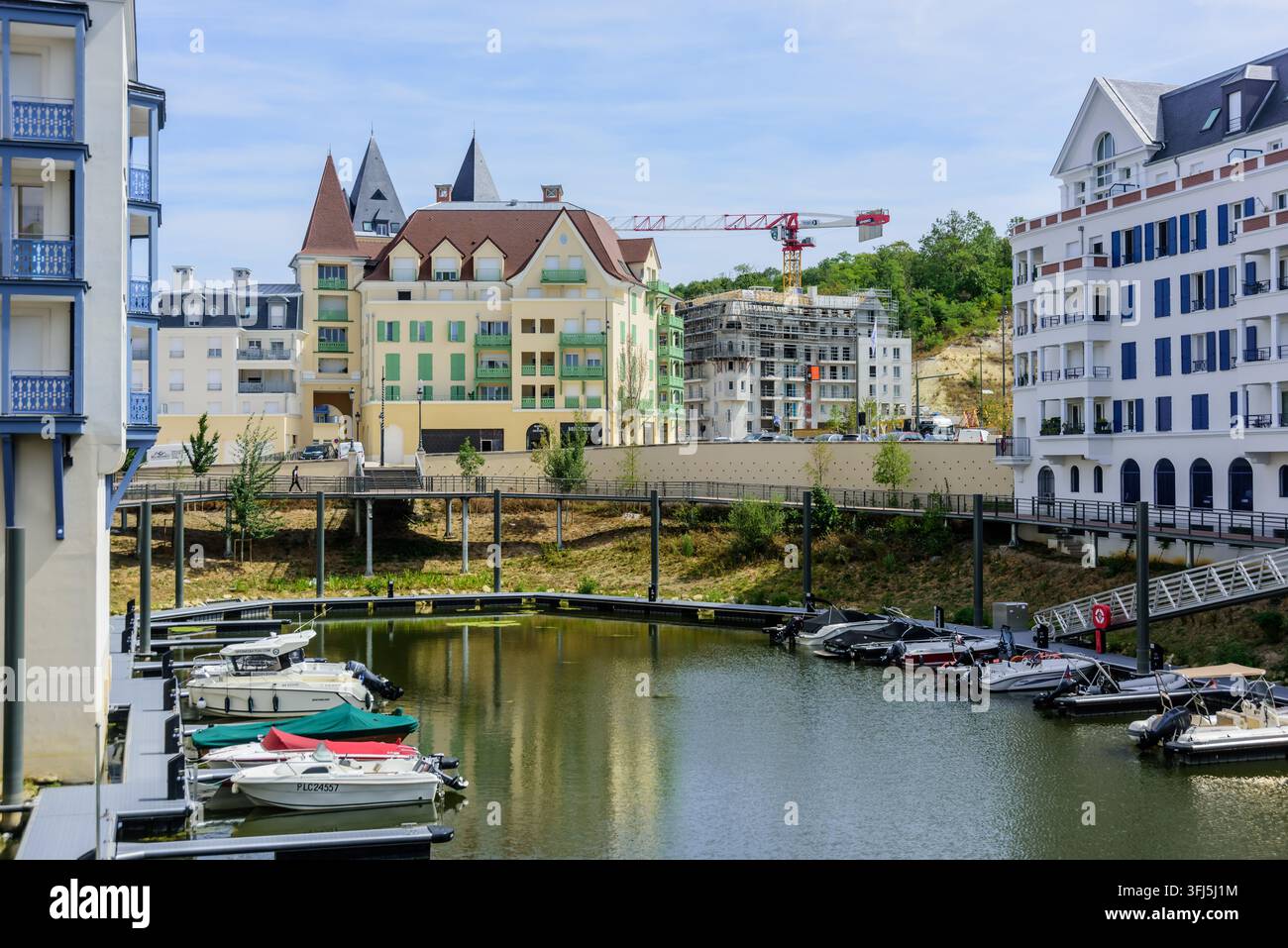 Val-d'Oise près de Paris, Seine Parisii // Val-d'Oise près de Paris, Seine Parisii Banque D'Images