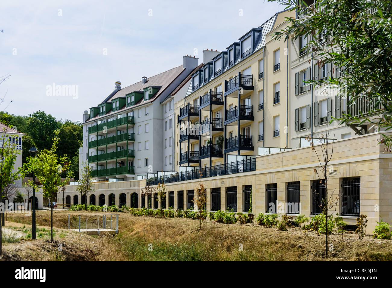 Val-d'Oise près de Paris, Seine Parisii // Val-d'Oise près de Paris, Seine Parisii Banque D'Images
