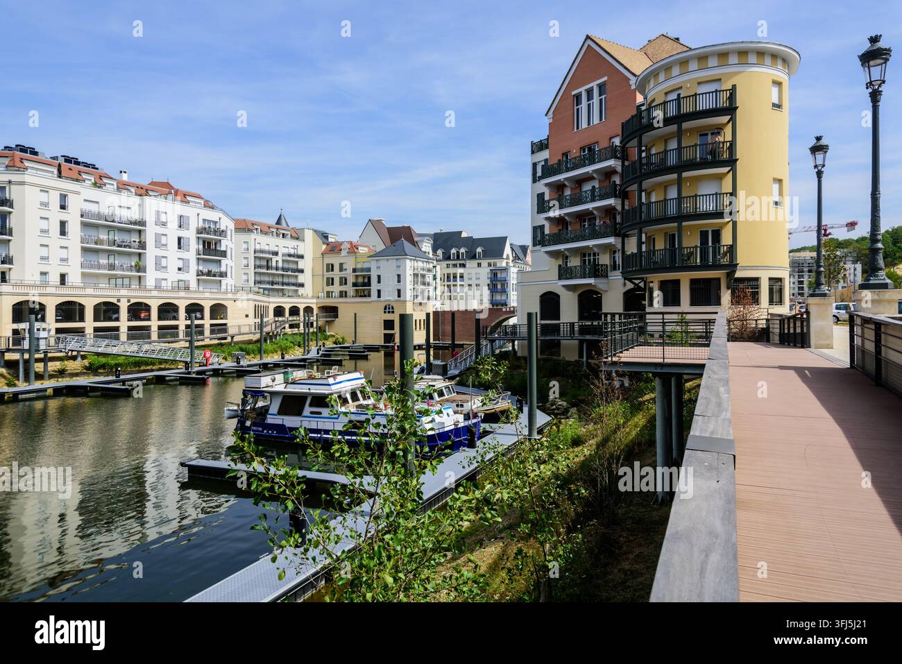 Val-d'Oise près de Paris, Seine Parisii // Val-d'Oise près de Paris, Seine Parisii Banque D'Images