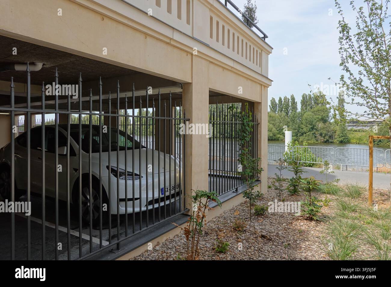 Val-d'Oise près de Paris, Seine Parisii // Val-d'Oise près de Paris, Seine Parisii Banque D'Images