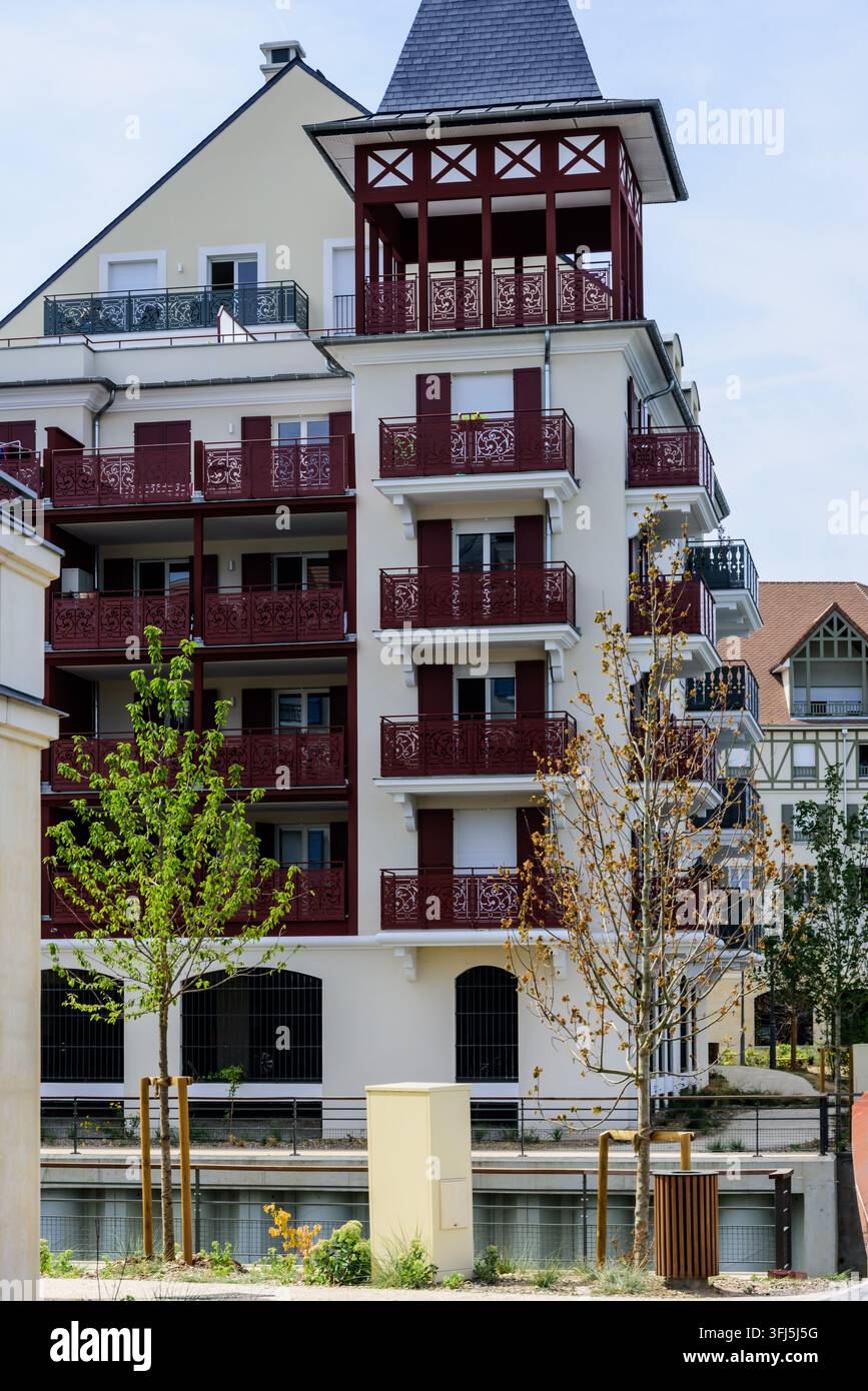 Val-d'Oise près de Paris, Seine Parisii // Val-d'Oise près de Paris, Seine Parisii Banque D'Images
