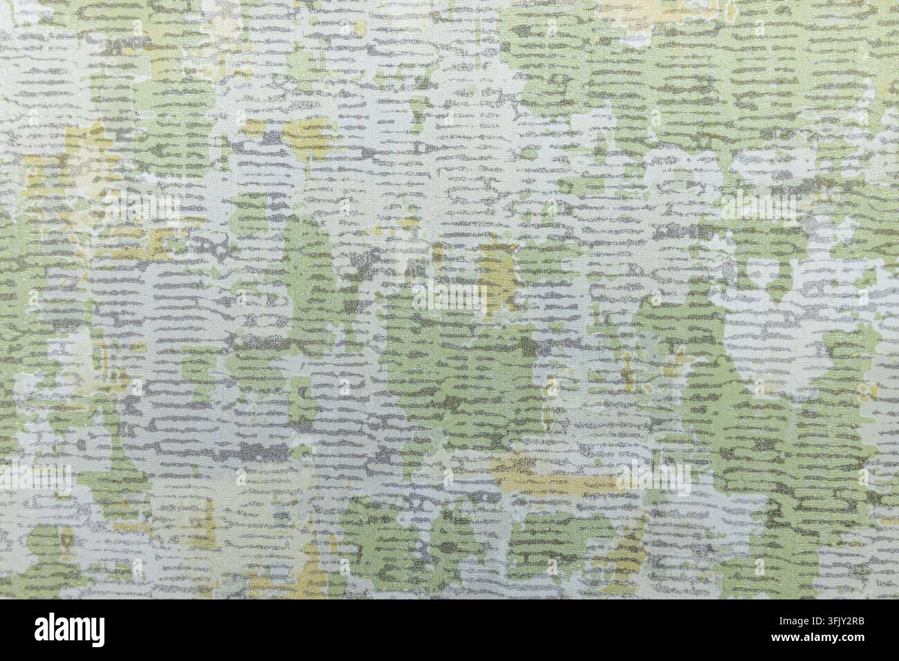 Texture tissée détaillée dans des tons verts Banque D'Images