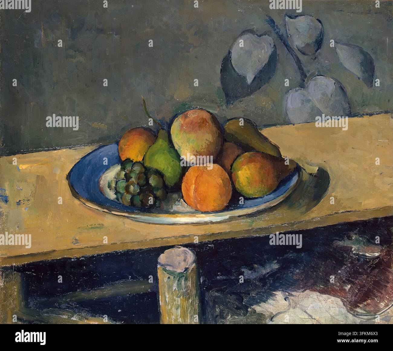 Pommes, pêches, poires et raisins, 1879. Banque D'Images