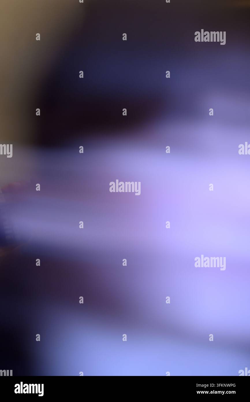 Brume abstraite bleu violacée Banque D'Images