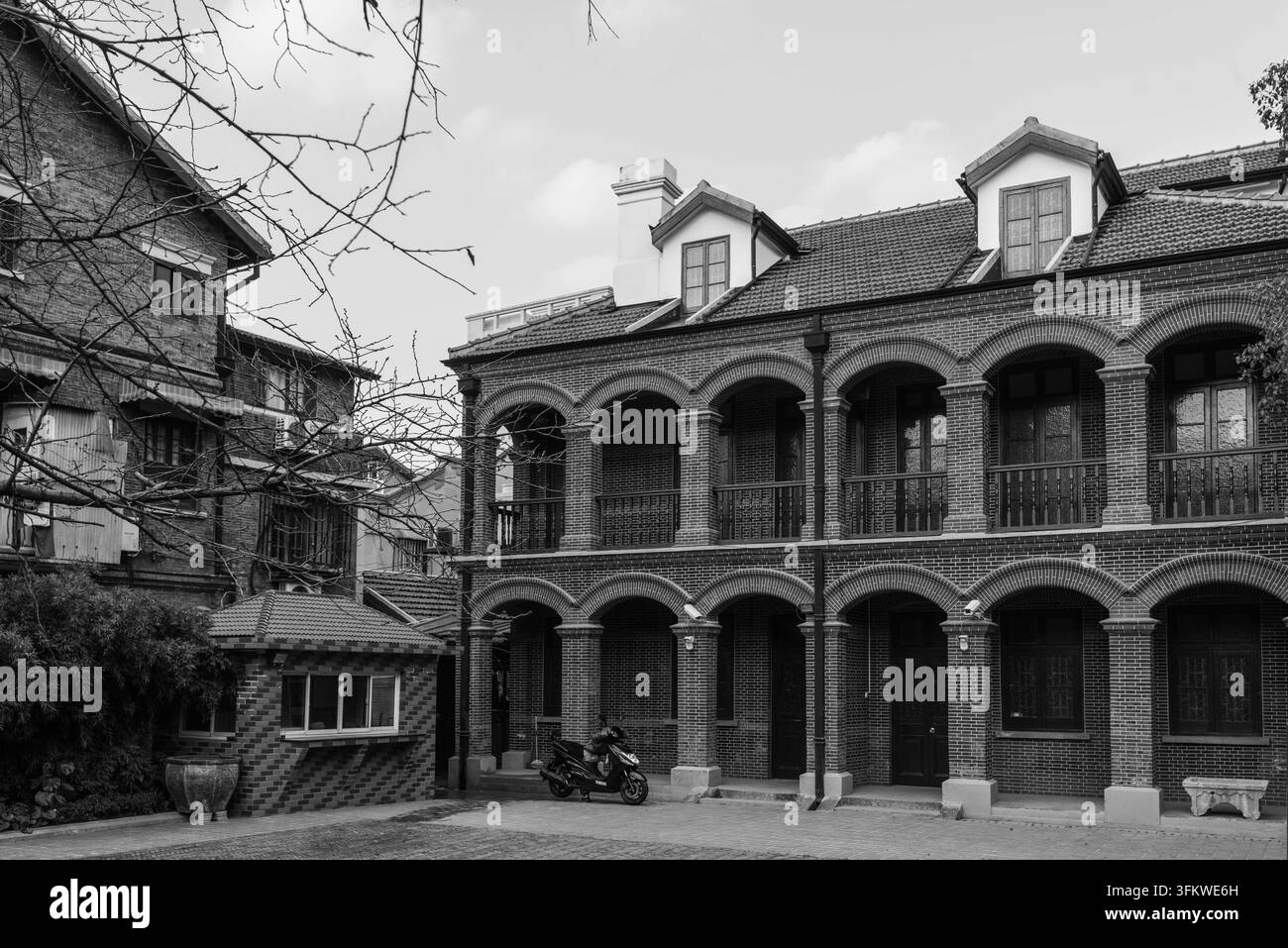 Bâtiments et paysages urbains de style occidental historiques à Shanghai, en Chine Banque D'Images