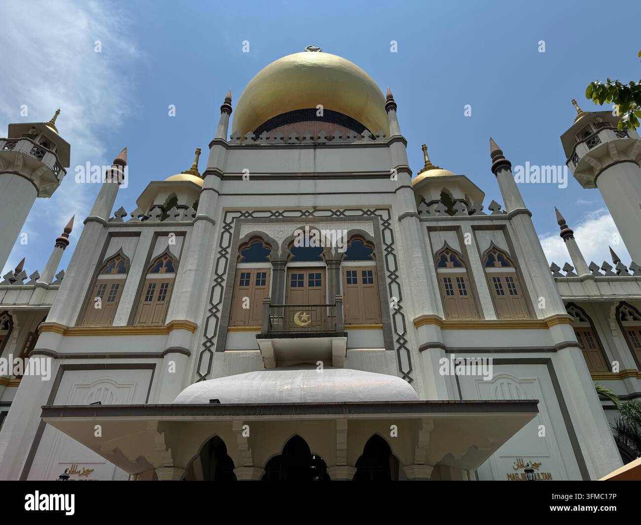 La Mosquée Sultan, Arab Street, à Singapour Banque D'Images