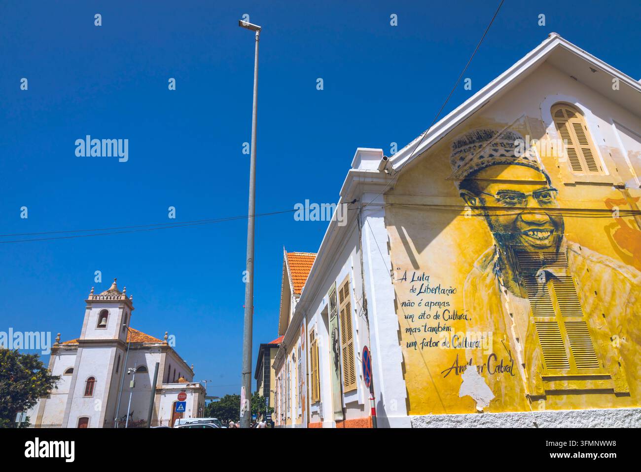 Afrique, République du Cap-Vert, la capitale, Praia sur l'île de Santiago, Plato, district de Plateau, Musée Amilcar Cabral, homme, politicien, leader Banque D'Images