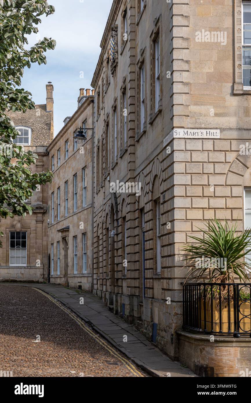 St Mary's Hill à Stamford Banque D'Images