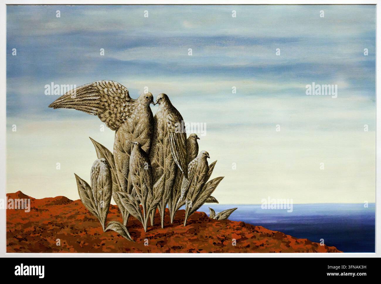 L'Île au trésor, 1942, René Magritte (Lessines 1898 - Bruxelles 1967), Musée Magritte, Bruxelles, Belgique Banque D'Images