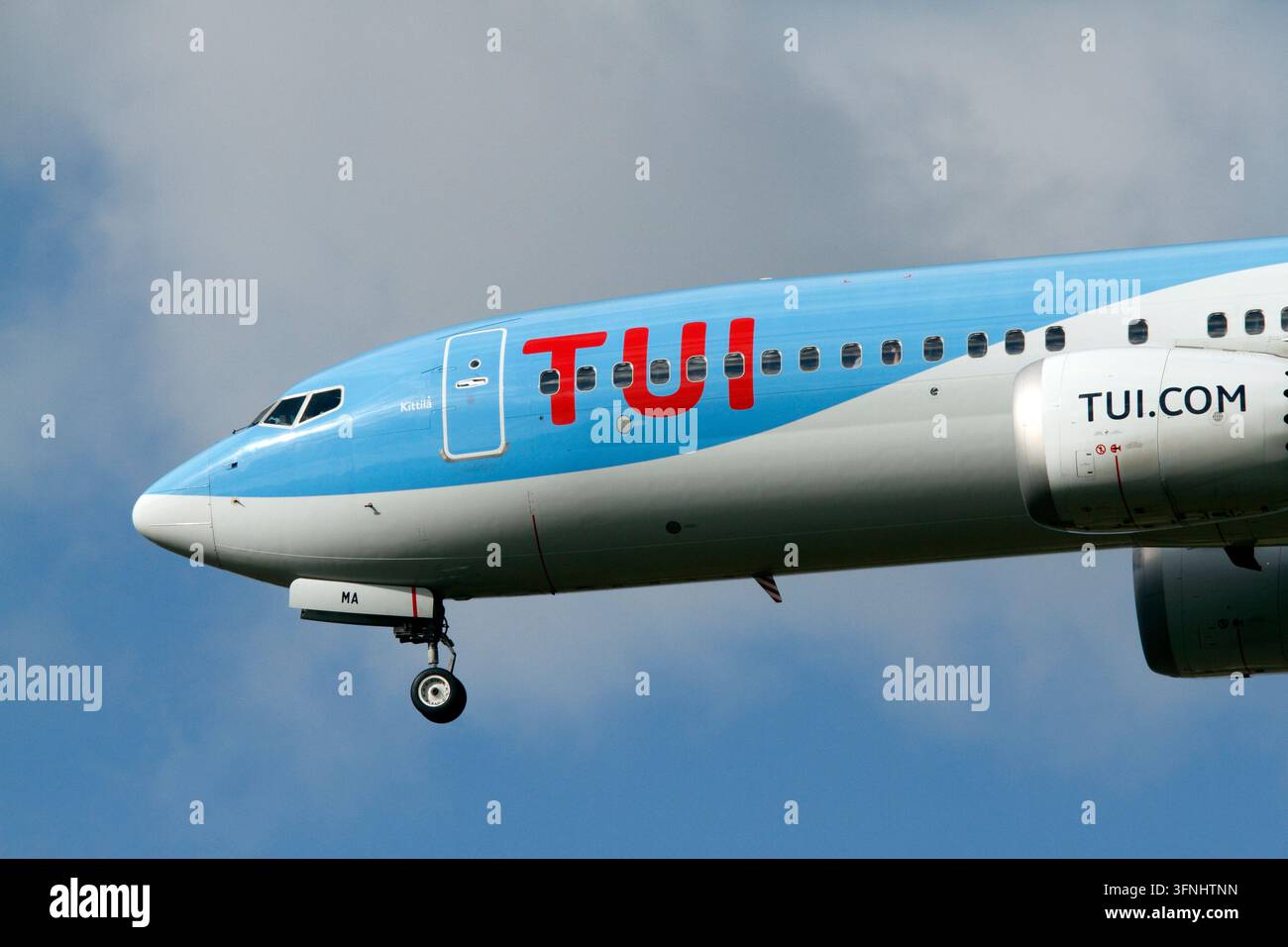 G-TUMA Boeing 737-Max 8 Banque D'Images