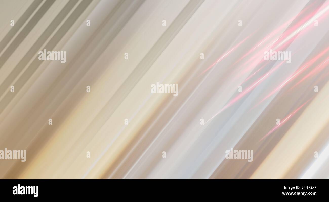 Texture minimaliste en dégradé présentant des traînées de lumière douces. Banque D'Images