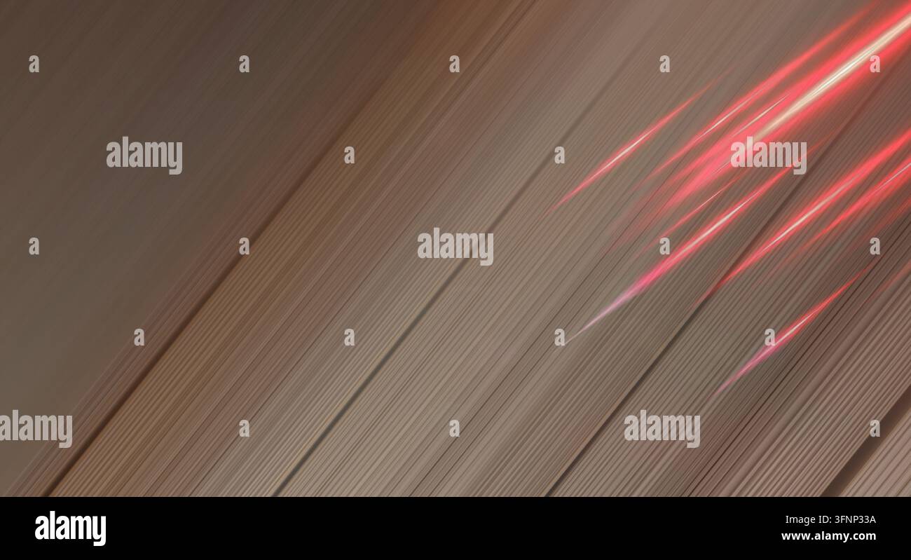 Flou de mouvement dynamique avec éclairage néon rouge pour les actifs de conception graphique moderne et de marketing numérique. Banque D'Images