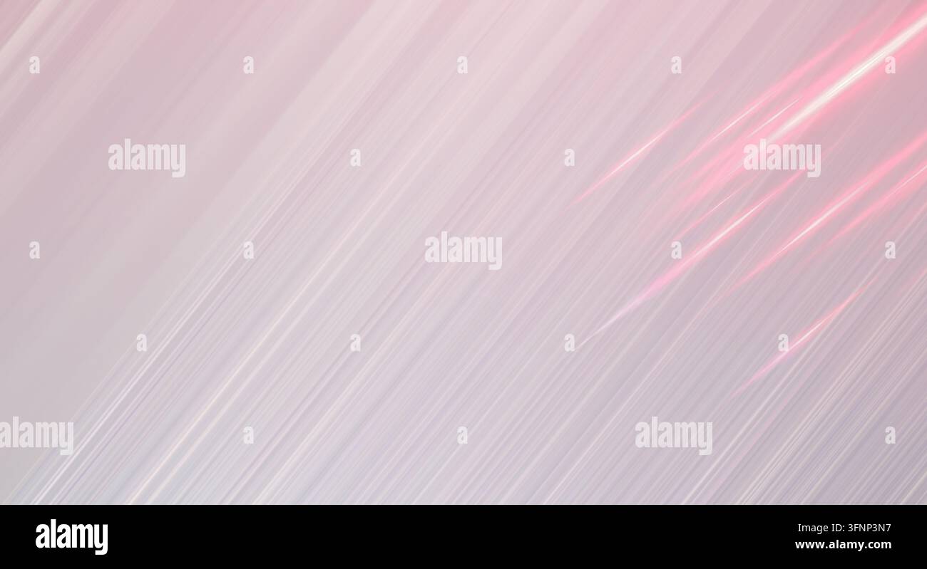 Traînées de lumière minimalistes en dégradé. Banque D'Images