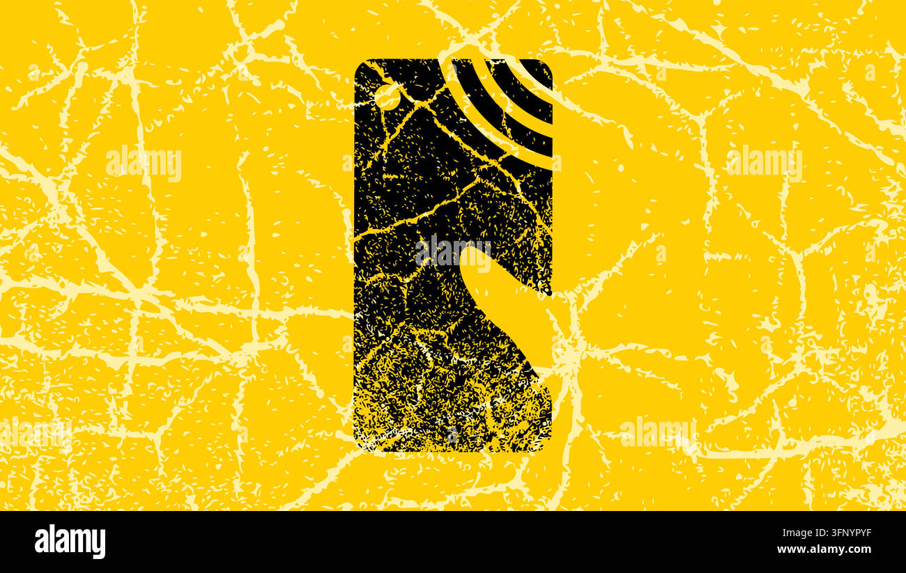 Symbole Wi-Fi, illustration vectorielle couleur Illustration de Vecteur