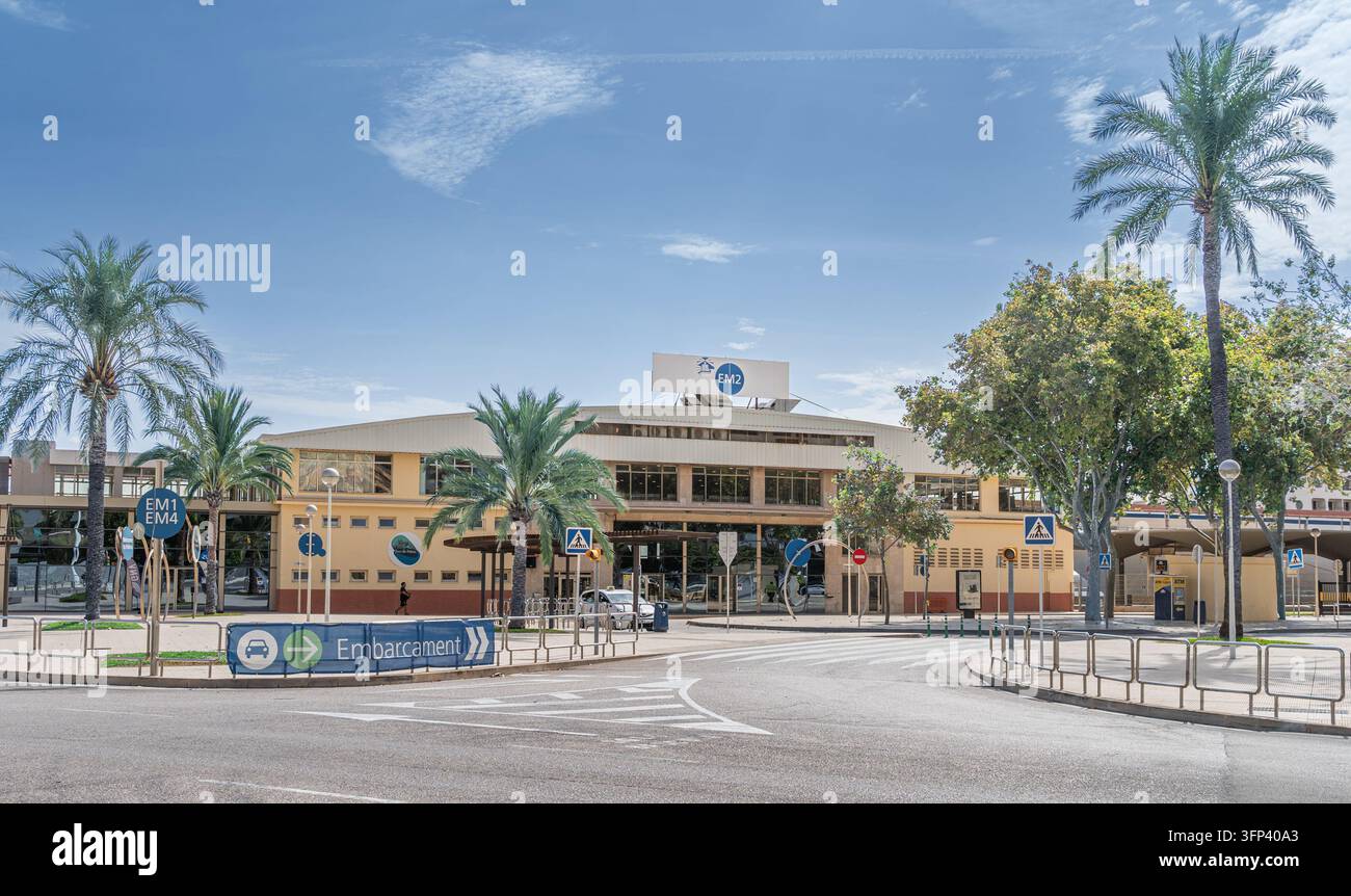 Terminal de croisière de Palma Banque D'Images