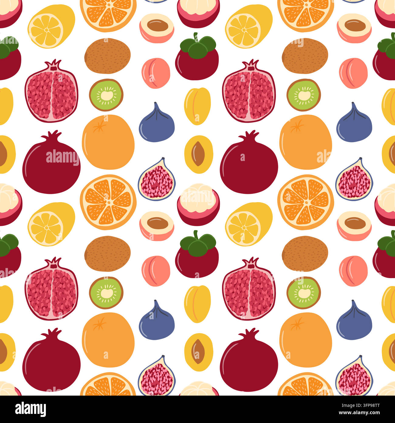 Modèle sans fruits Illustration de Vecteur