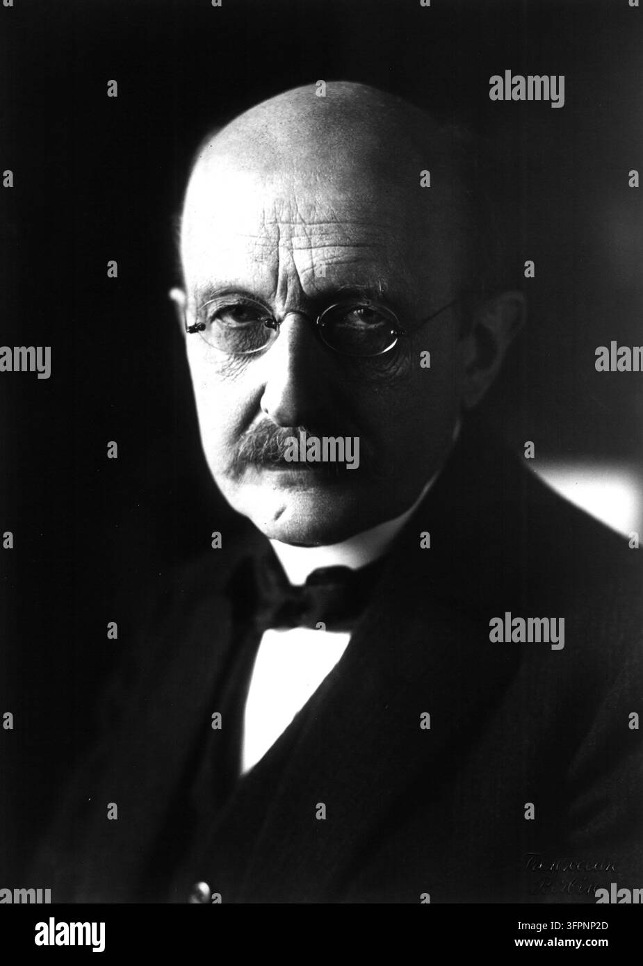 Max Planck est considéré comme le père de la théorie quantique. Banque D'Images