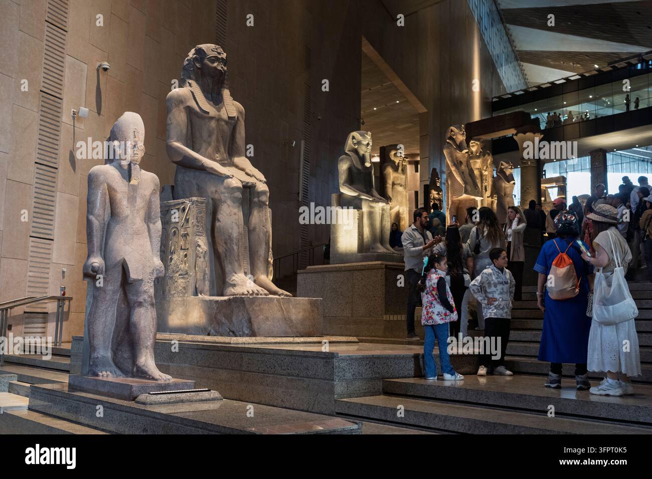 Le Grand Musée Égyptien, GEM, Le Caire, Égypte Banque D'Images