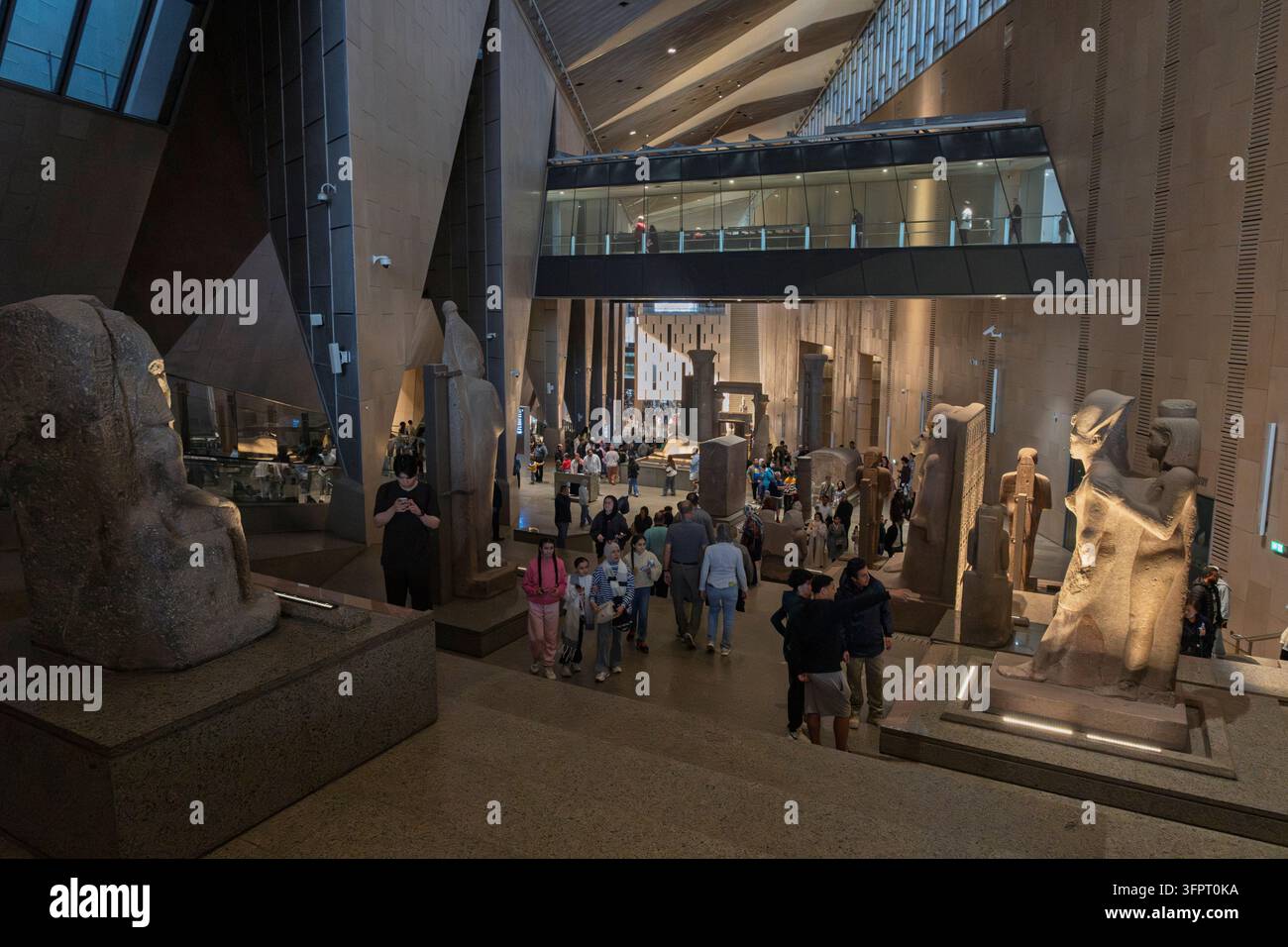 Le Grand Musée Égyptien, GEM, Le Caire, Égypte Banque D'Images
