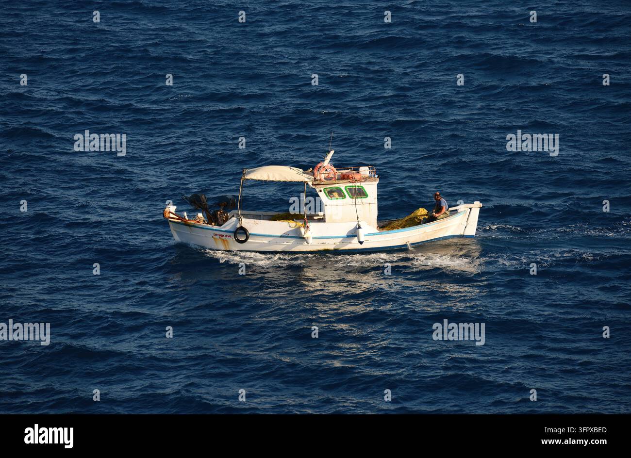 Bateau de pêche Banque D'Images