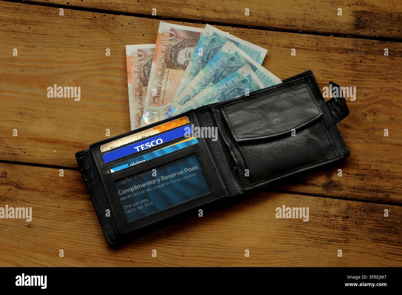mesdames shabby sac à main et argent, sterling Banque D'Images