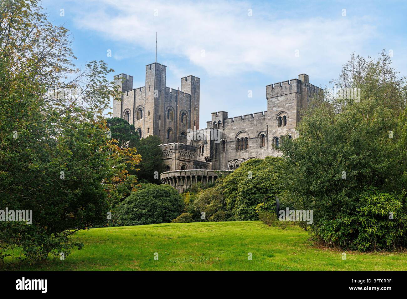 Château de Penrhyn, Pays de Galles, Royaume-Uni Banque D'Images