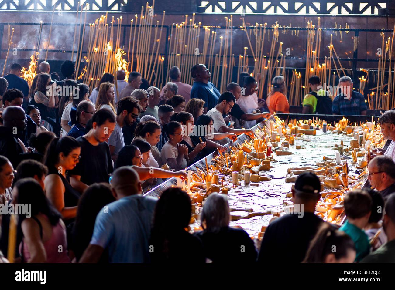 Fête religieuse, jour de Notre-Dame d'Aparecida, patronne du Brésil Banque D'Images