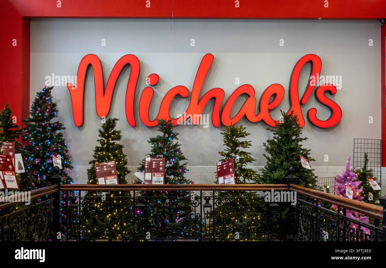 Michael's Arts and Crafts Store, NYC, 2026 Banque D'Images